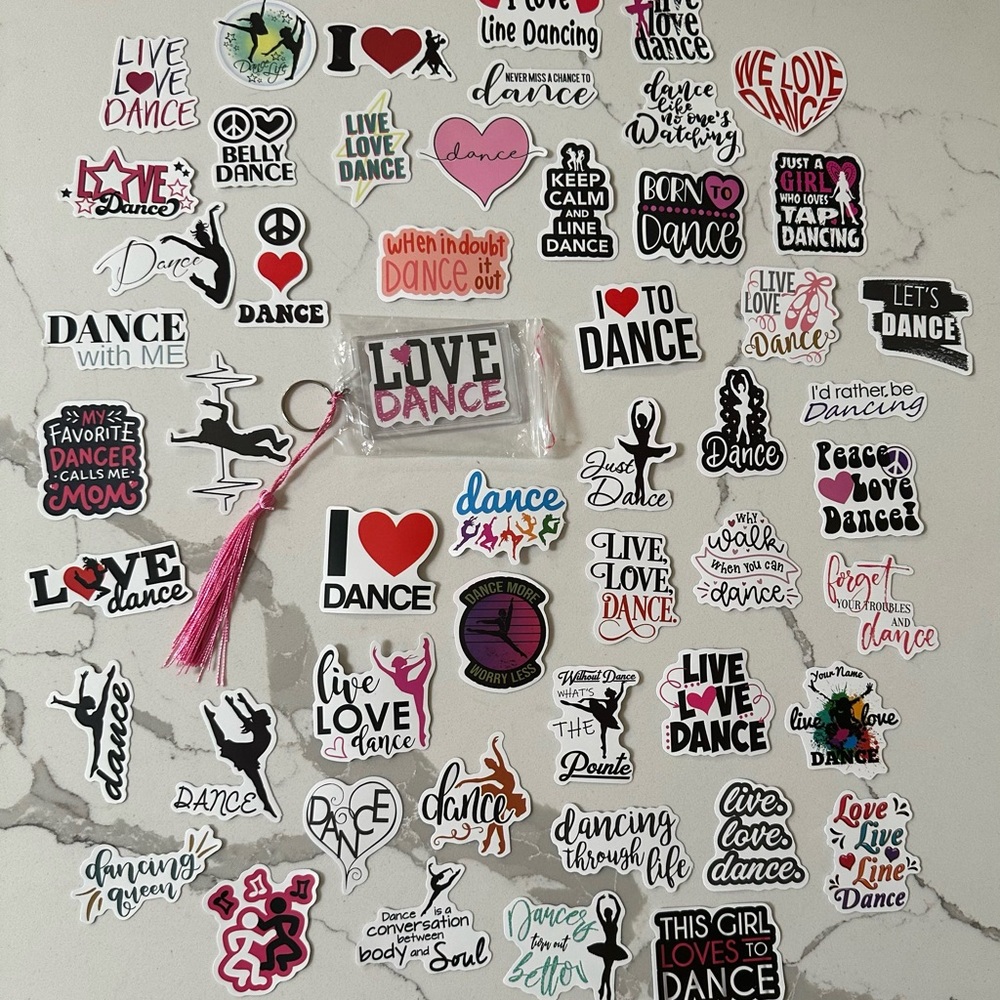 Dance Custom Keychain